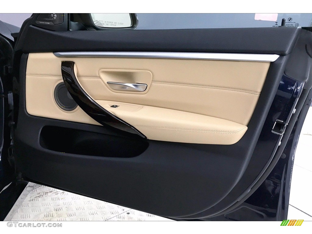 2018 4 Series 430i Gran Coupe - Imperial Blue Metallic / Venetian Beige/Black photo #24
