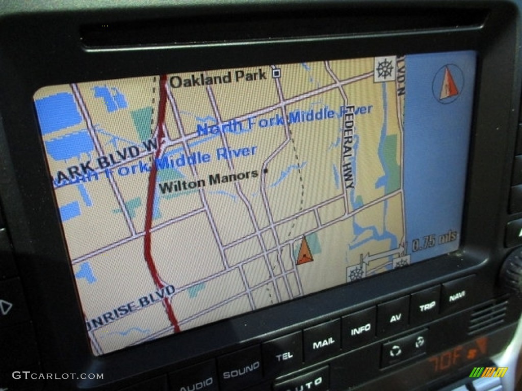 2008 Cayenne Turbo - Marine Blue Metallic / Sand Beige Full Leather photo #2