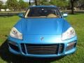 2008 Marine Blue Metallic Porsche Cayenne Turbo  photo #15