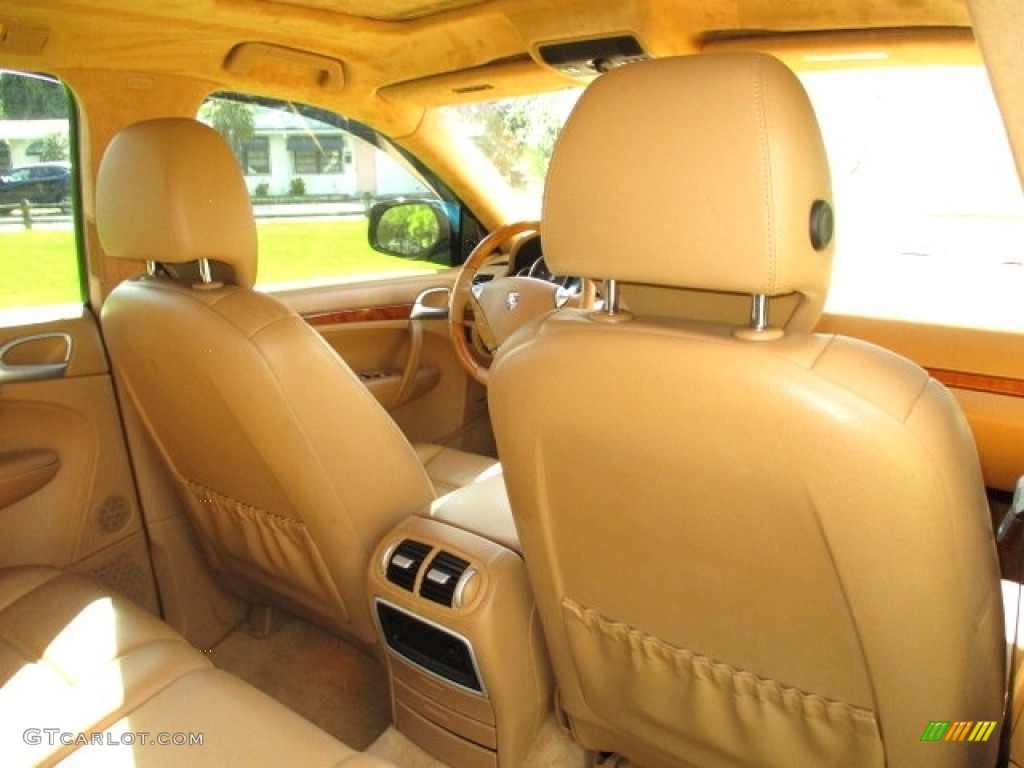 2008 Cayenne Turbo - Marine Blue Metallic / Sand Beige Full Leather photo #27