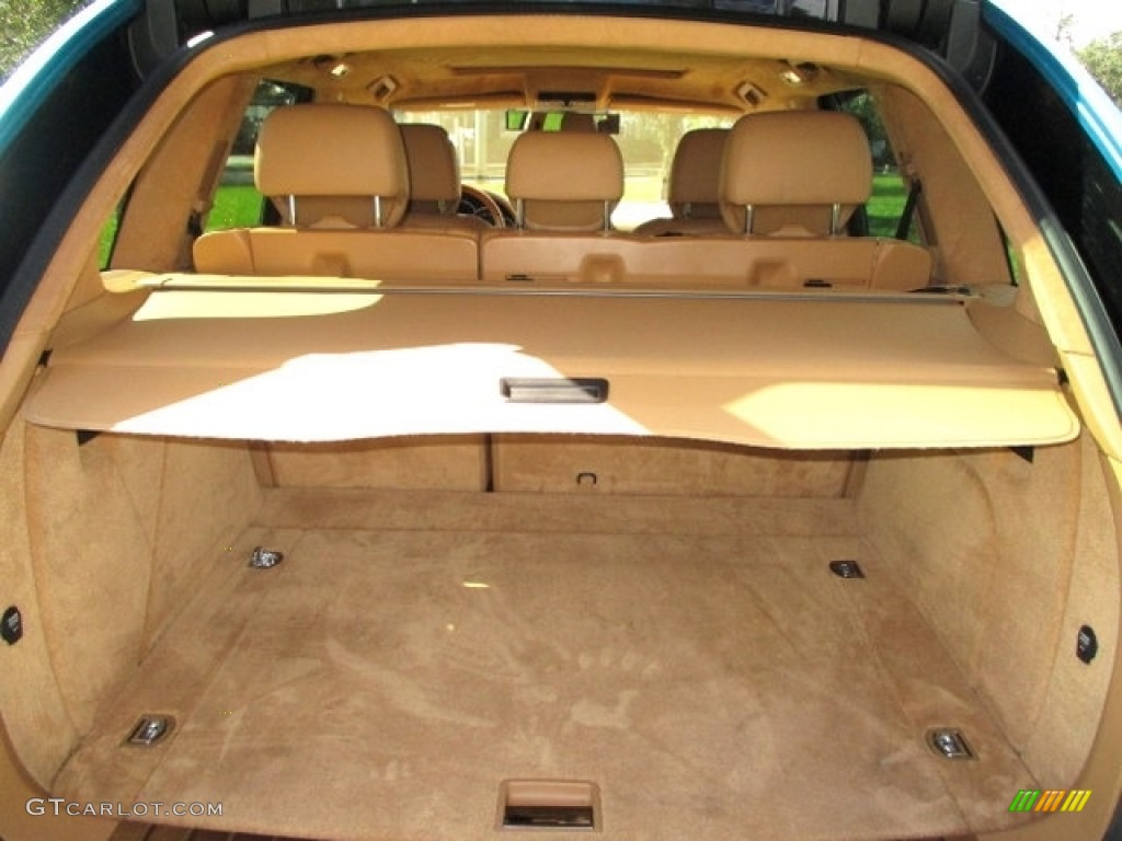 2008 Cayenne Turbo - Marine Blue Metallic / Sand Beige Full Leather photo #30