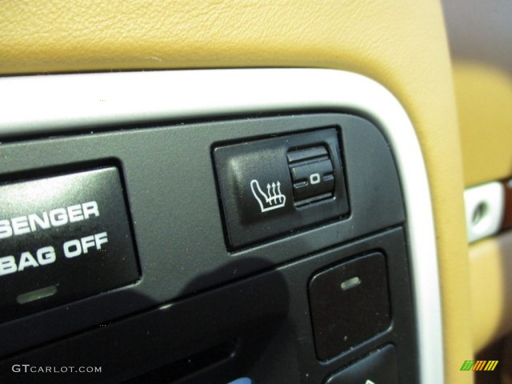 2008 Cayenne Turbo - Marine Blue Metallic / Sand Beige Full Leather photo #37