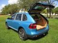 2008 Marine Blue Metallic Porsche Cayenne Turbo  photo #49