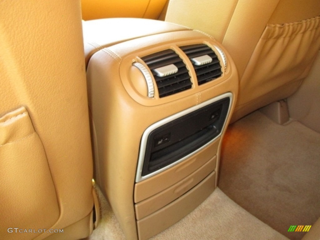 2008 Cayenne Turbo - Marine Blue Metallic / Sand Beige Full Leather photo #64
