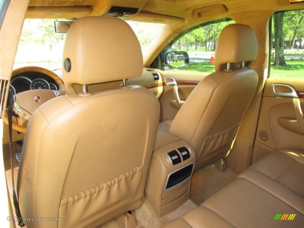2008 Cayenne Turbo - Marine Blue Metallic / Sand Beige Full Leather photo #67