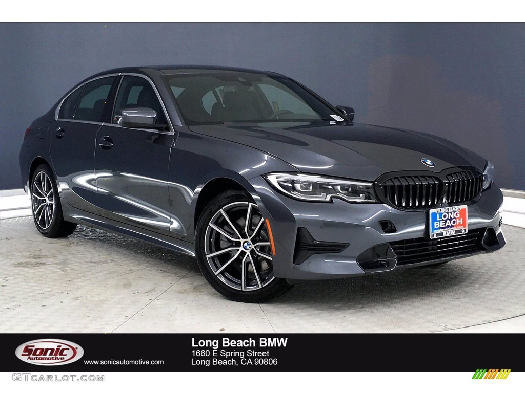 2021 3 Series 330i Sedan - Mineral Gray Metallic / Black photo #1