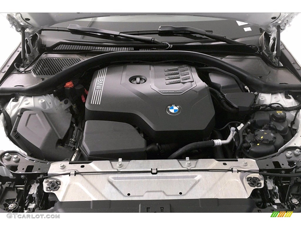 2021 BMW 3 Series 330i Sedan 2.0 Liter DI TwinPower Turbocharged DOHC 16-Valve VVT 4 Cylinder Engine Photo #140239512