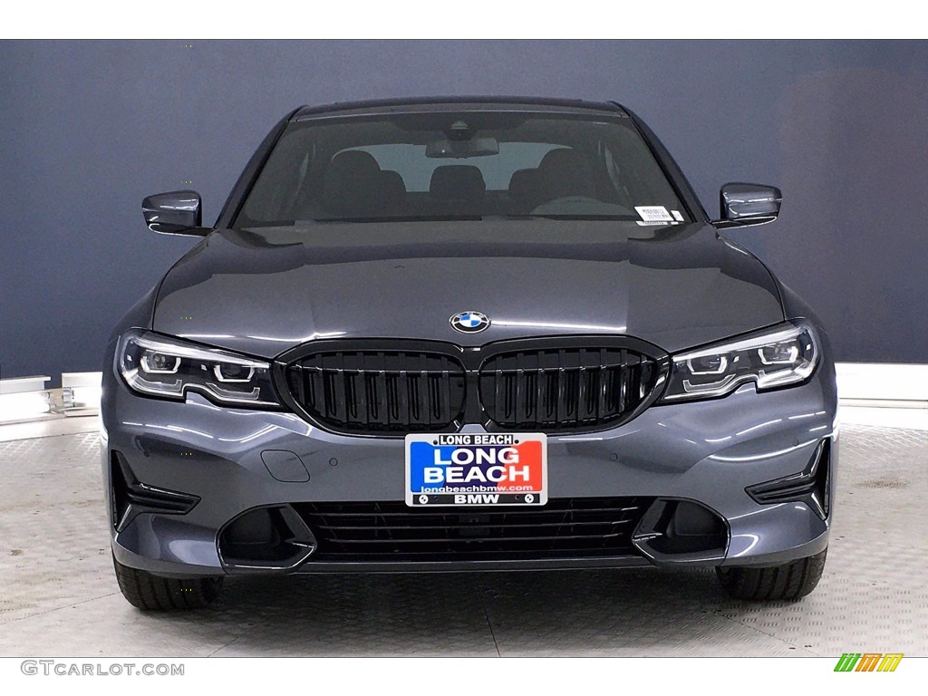 2021 3 Series 330i Sedan - Mineral Gray Metallic / Black photo #2