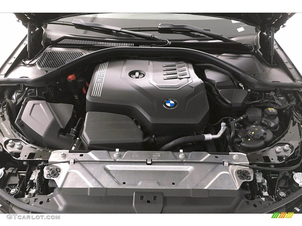 2021 BMW 3 Series 330i Sedan 2.0 Liter DI TwinPower Turbocharged DOHC 16-Valve VVT 4 Cylinder Engine Photo #140239917