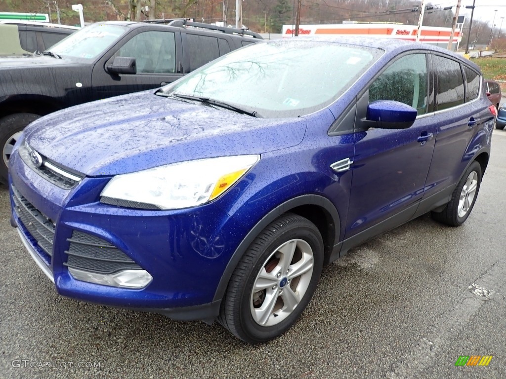 2013 Escape SE 2.0L EcoBoost 4WD - Deep Impact Blue Metallic / Charcoal Black photo #1