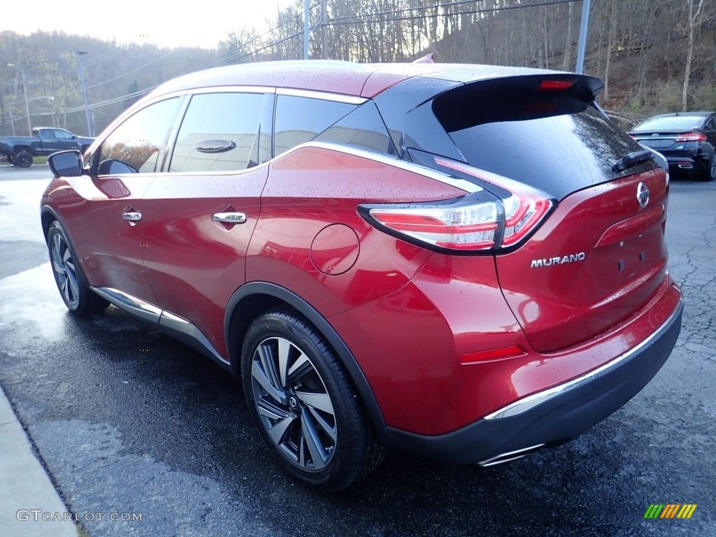 2016 Murano Platinum AWD - Cayenne Red / Graphite photo #5