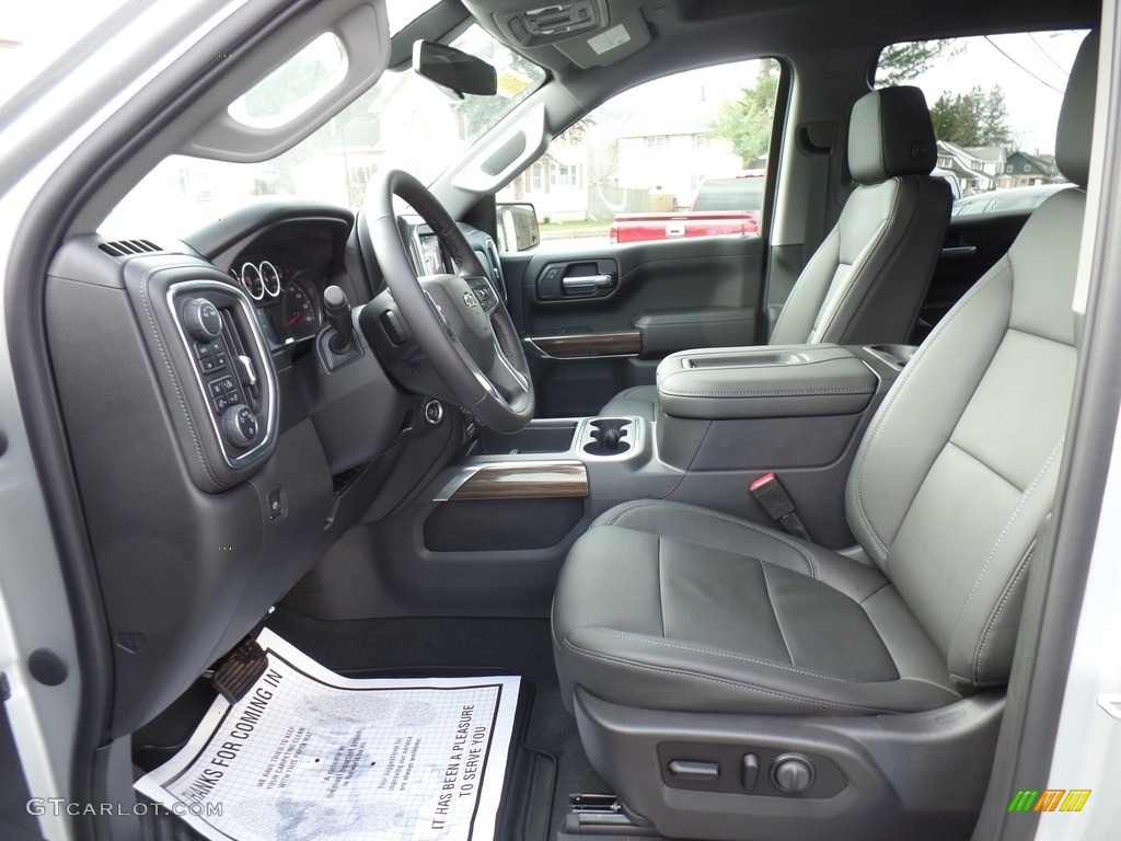 Jet Black Interior 2021 Chevrolet Silverado 1500 RST Crew Cab 4x4 Photo #140242649