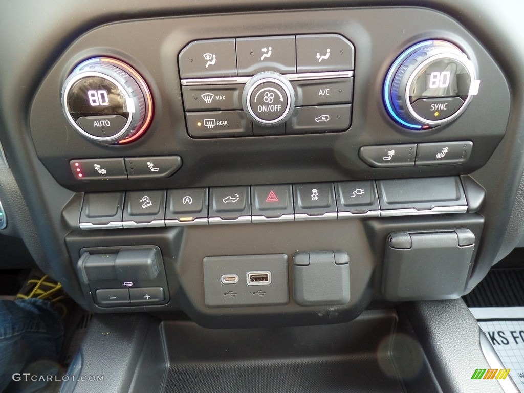 2021 Chevrolet Silverado 1500 RST Crew Cab 4x4 Controls Photo #140242958