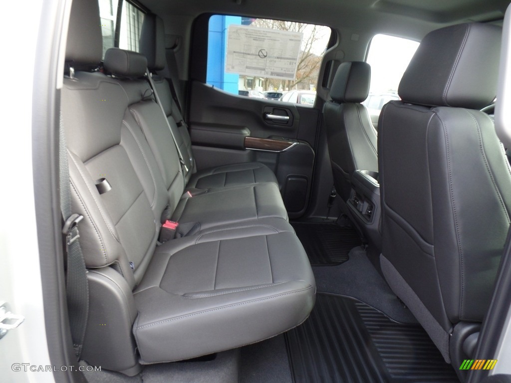 Jet Black Interior 2021 Chevrolet Silverado 1500 RST Crew Cab 4x4 Photo #140243251