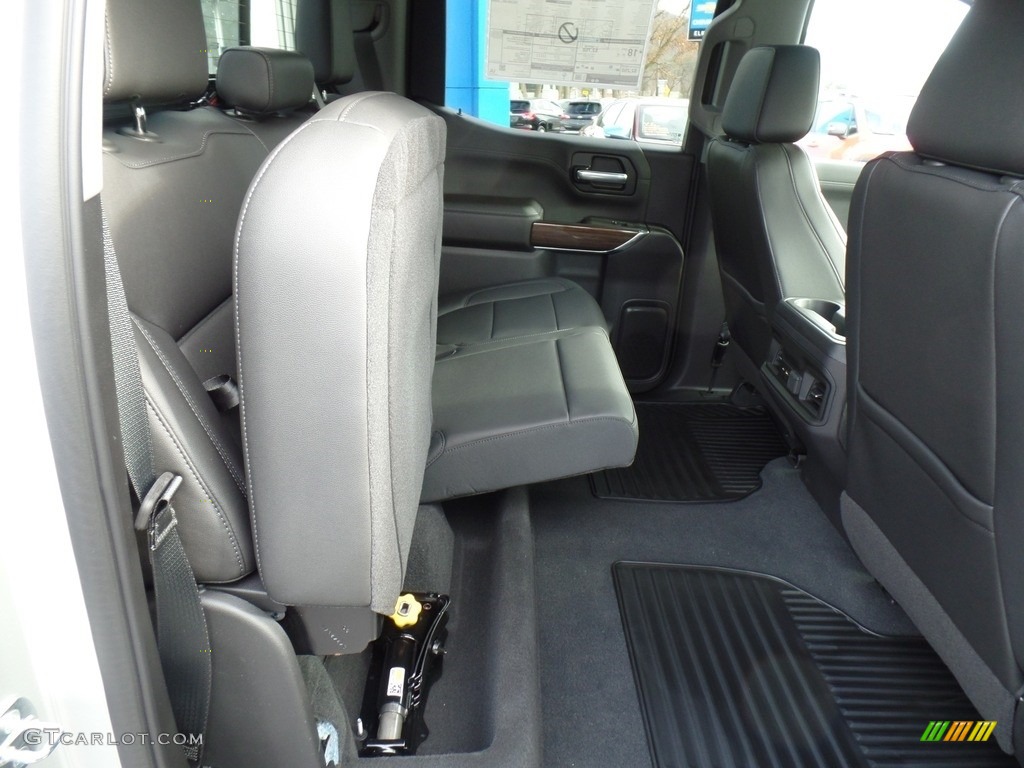 Jet Black Interior 2021 Chevrolet Silverado 1500 RST Crew Cab 4x4 Photo #140243273