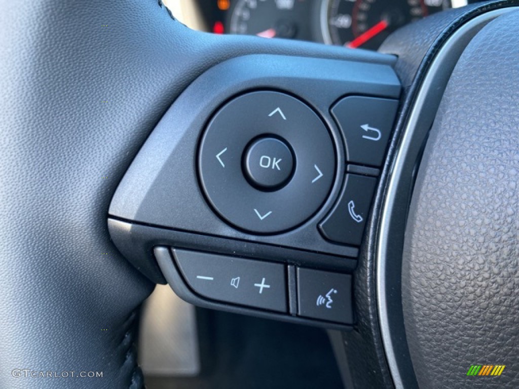 2021 Toyota Corolla SE Black Steering Wheel Photo #140243318