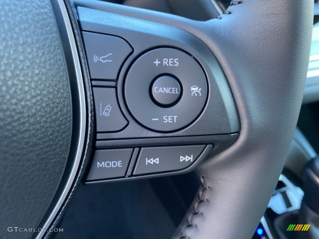 2021 Toyota Corolla SE Black Steering Wheel Photo #140243333
