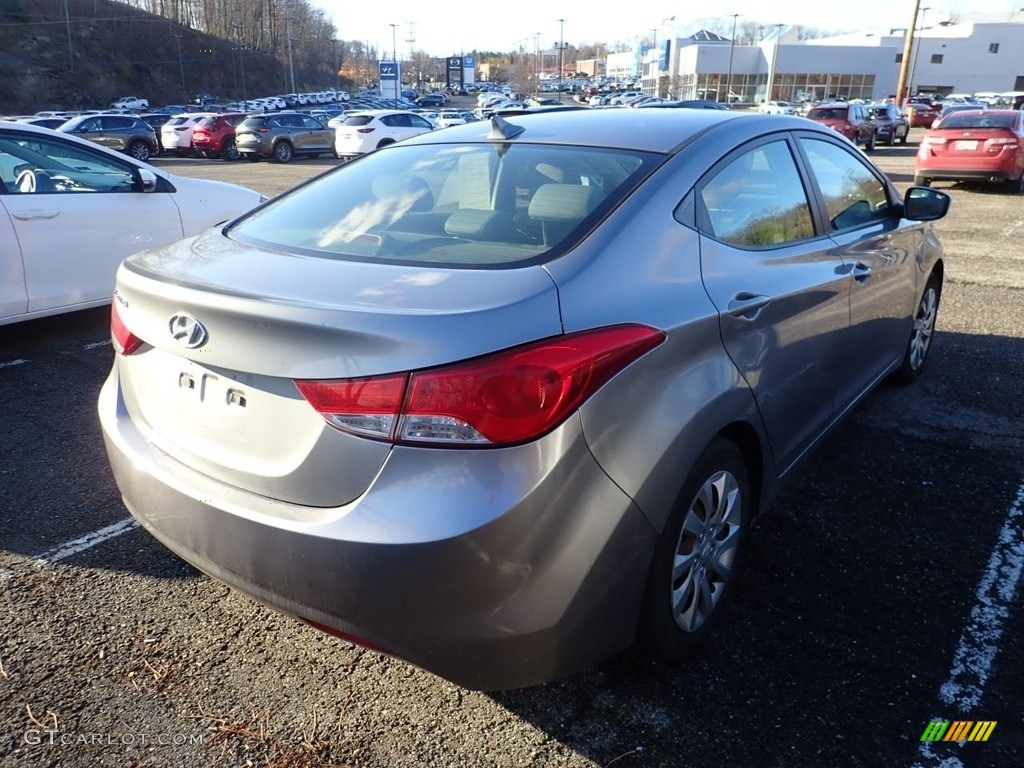 2012 Elantra GLS - Titanium Gray Metallic / Gray photo #3