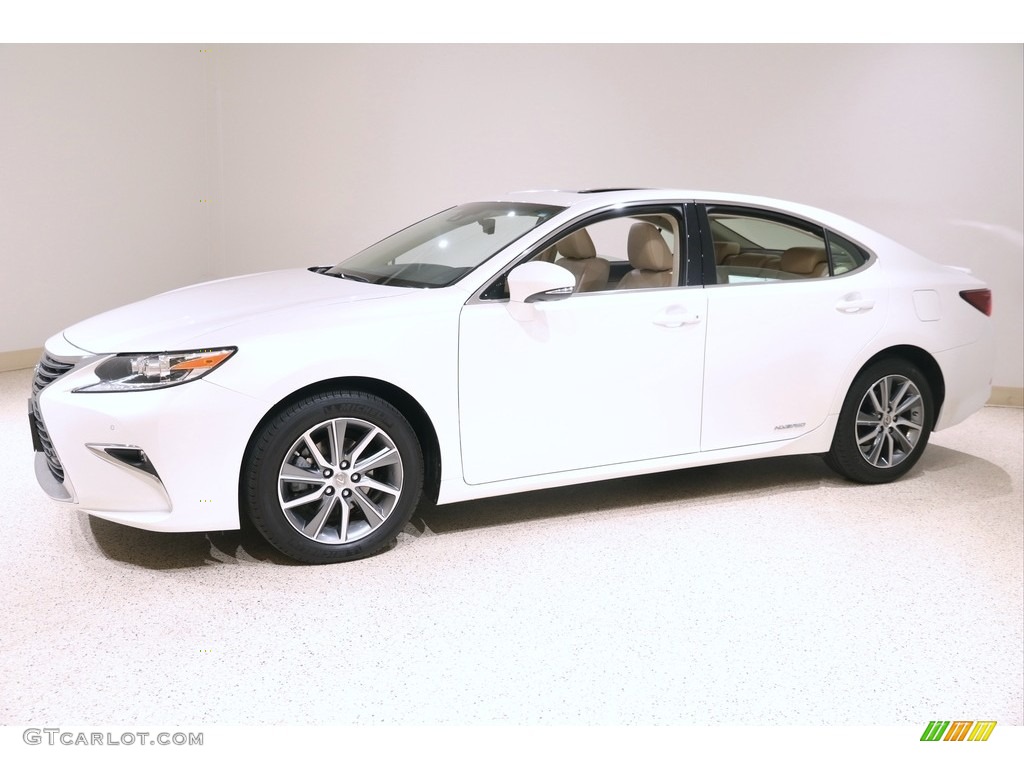 Eminent White Pearl 2016 Lexus ES 300h Hybrid Exterior Photo #140244113