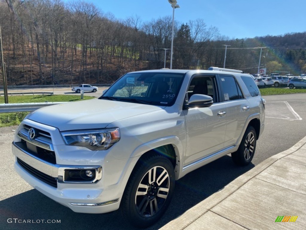 Blizzard White Pearl 2021 Toyota 4Runner Limited 4x4 Exterior Photo #140244155