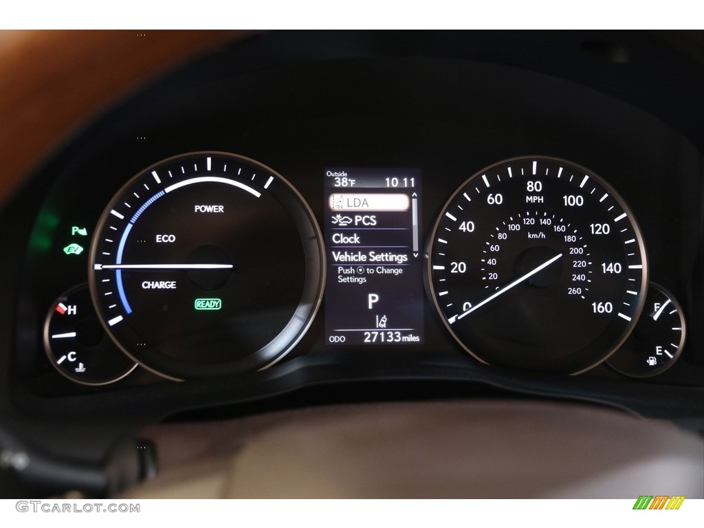 2016 Lexus ES 300h Hybrid Gauges Photo #140244251