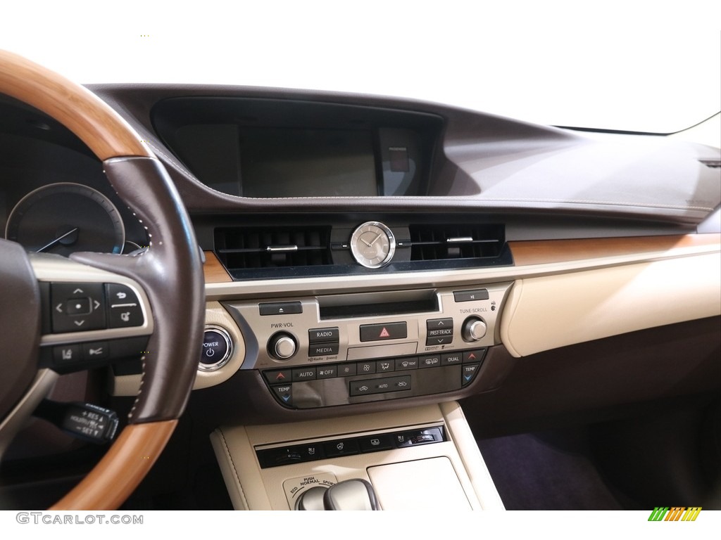 2016 Lexus ES 300h Hybrid Parchment Dashboard Photo #140244272