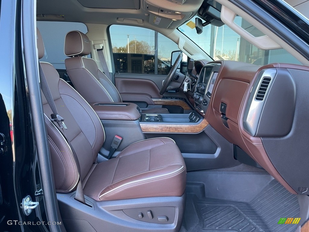 High Country Saddle Interior 2019 Chevrolet Silverado 2500HD High Country Crew Cab 4WD Photo #140244824