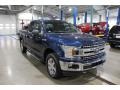 2018 Blue Jeans Ford F150 XLT SuperCab 4x4  photo #3