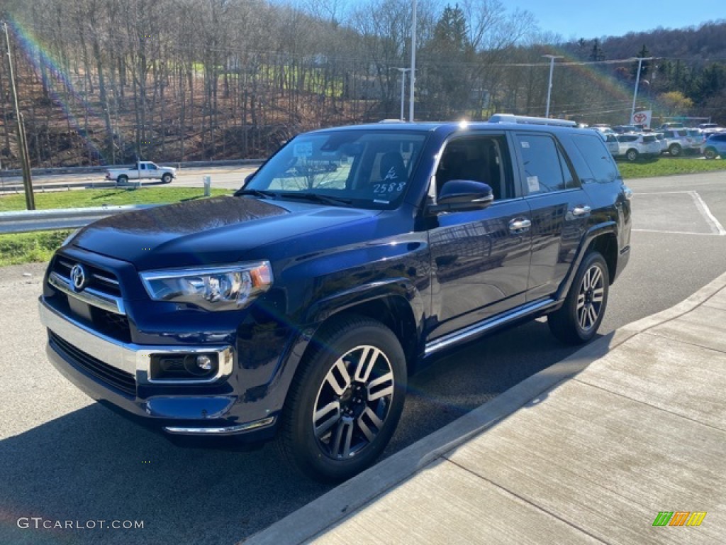 Nautical Blue Metallic 2021 Toyota 4Runner Limited 4x4 Exterior Photo #140244929