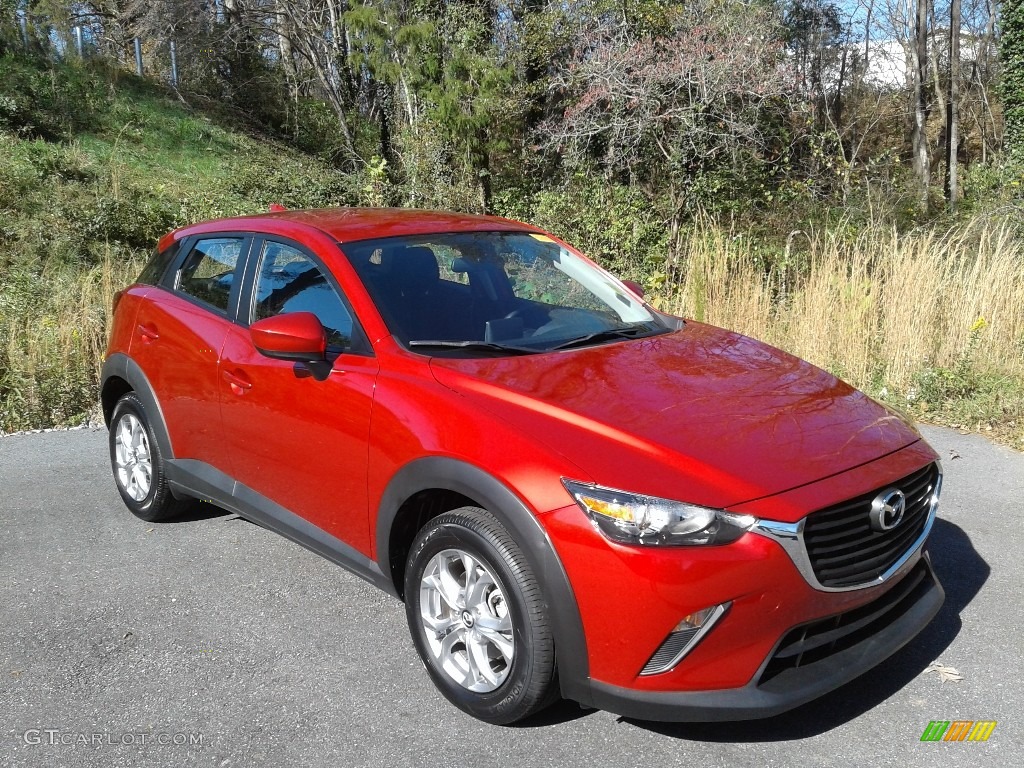 Soul Red Metallic 2017 Mazda CX-3 Sport Exterior Photo #140245421