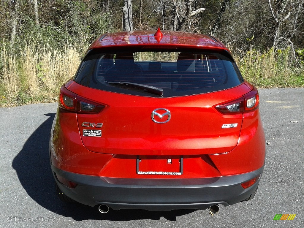 Soul Red Metallic 2017 Mazda CX-3 Sport Exterior Photo #140245500