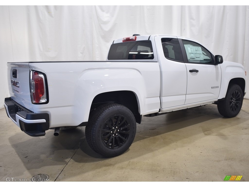 Summit White 2021 GMC Canyon Elevation Extended Cab Exterior Photo #140246035