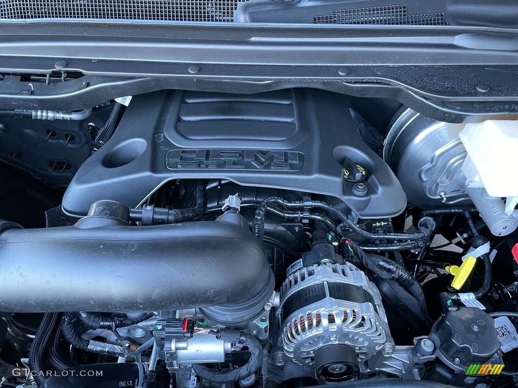 2021 Ram 1500 Big Horn Crew Cab 4x4 5.7 Liter OHV HEMI 16-Valve VVT MDS V8 Engine Photo #140246246