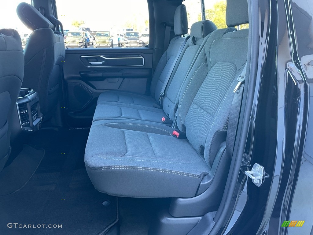 Black Interior 2021 Ram 1500 Big Horn Crew Cab 4x4 Photo #140246330