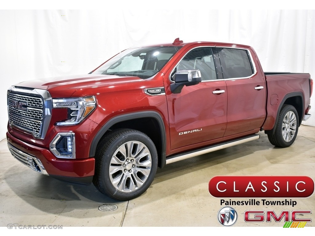 2021 Sierra 1500 Denali Crew Cab 4WD - Cayenne Red Tintcoat / Jet Black photo #1