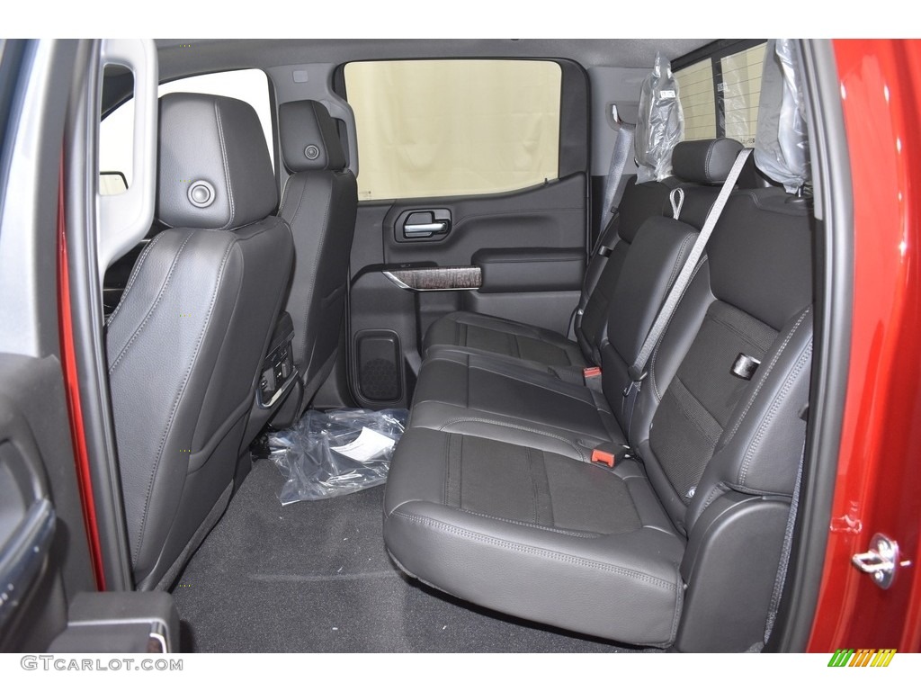 Jet Black Interior 2021 GMC Sierra 1500 Denali Crew Cab 4WD Photo #140246494