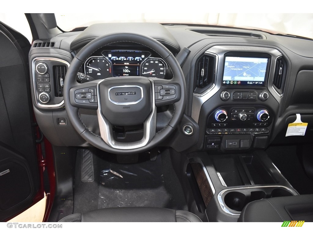 2021 GMC Sierra 1500 Denali Crew Cab 4WD Jet Black Dashboard Photo #140246531