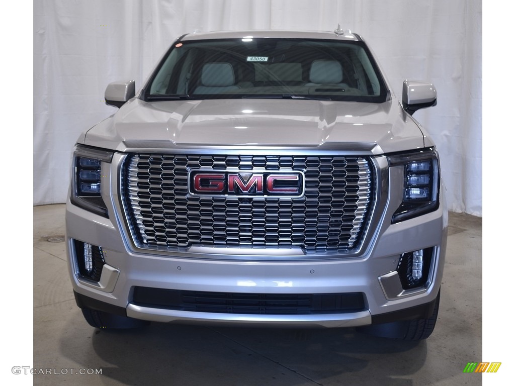 2021 Yukon Denali 4WD - Pearl Beige Metallic / Teak/­Light Shale photo #4