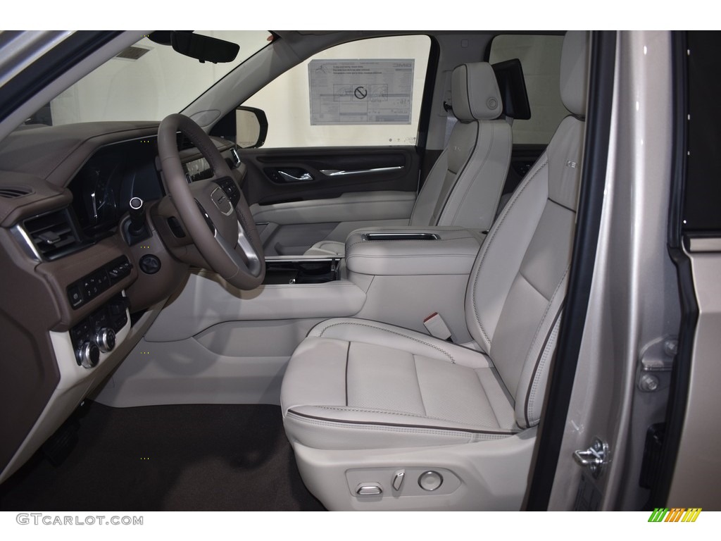 Teak/­Light Shale Interior 2021 GMC Yukon Denali 4WD Photo #140246954