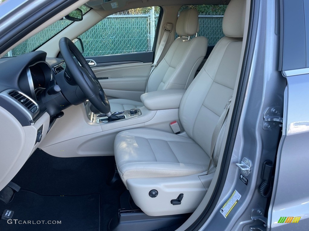 Light Frost Beige/Black Interior 2021 Jeep Grand Cherokee Limited 4x4 Photo #140246984