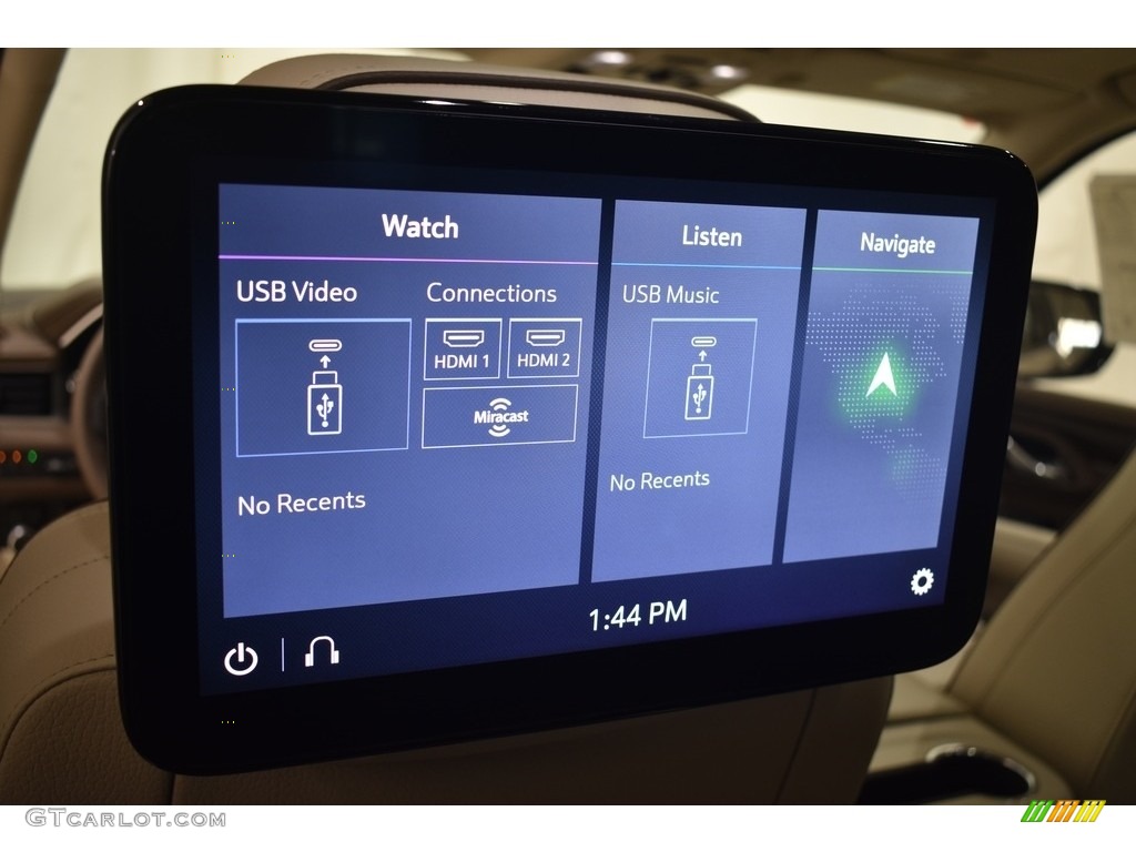 2021 GMC Yukon Denali 4WD Entertainment System Photo #140247119