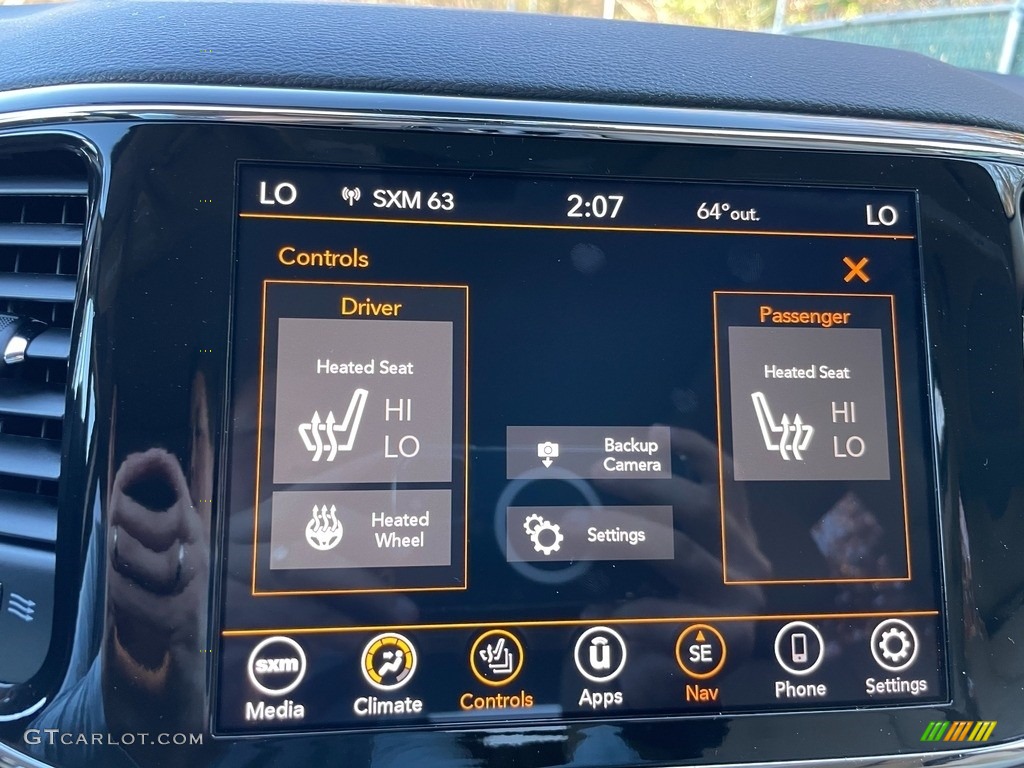 2021 Jeep Grand Cherokee Limited 4x4 Controls Photo #140247311