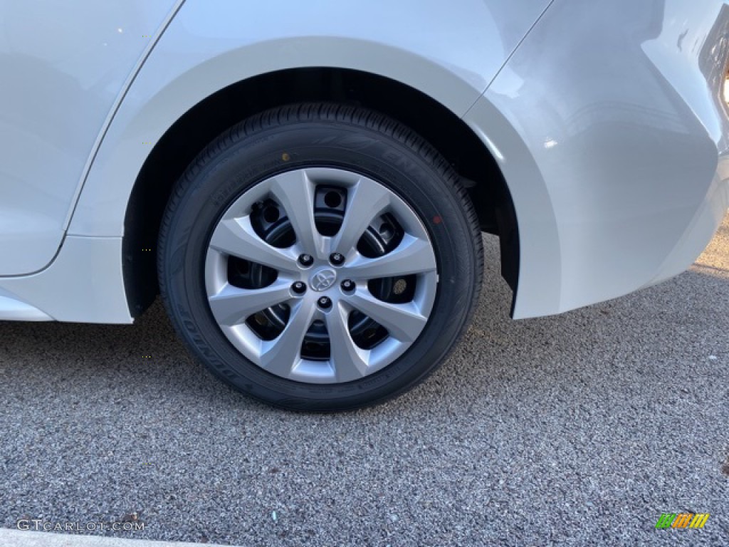 2021 Corolla LE - Blizzard White Pearl / Light Gray/Moonstone photo #27