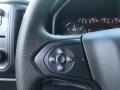 Dark Ash/Jet Black 2016 Chevrolet Silverado 1500 WT Double Cab 4x4 Steering Wheel