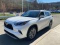 2021 Blizzard White Pearl Toyota Highlander Hybrid Platinum AWD  photo #13