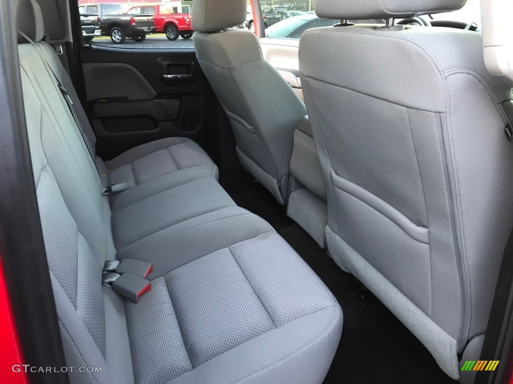 Dark Ash/Jet Black Interior 2016 Chevrolet Silverado 1500 WT Double Cab 4x4 Photo #140247990