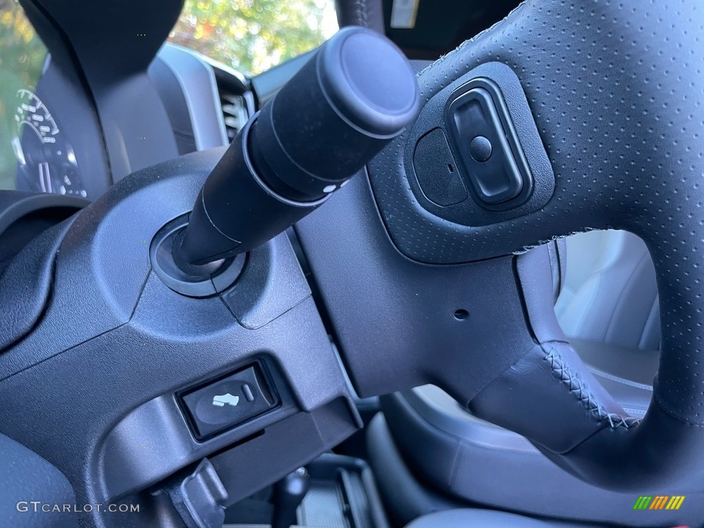 2020 Ram 2500 Power Wagon Crew Cab 4x4 Black/Diesel Gray Steering Wheel Photo #140248430