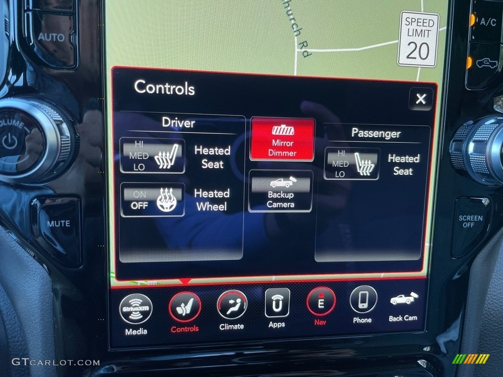 2020 Ram 2500 Power Wagon Crew Cab 4x4 Controls Photo #140248658