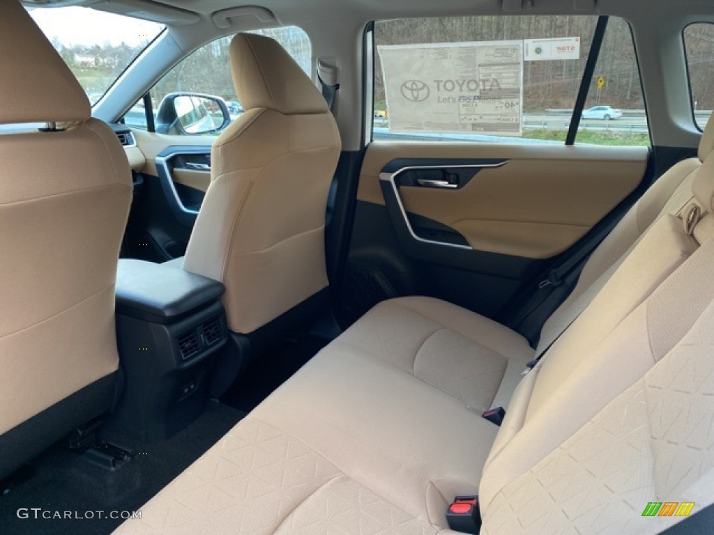 Nutmeg Interior 2021 Toyota RAV4 XLE AWD Hybrid Photo #140248661