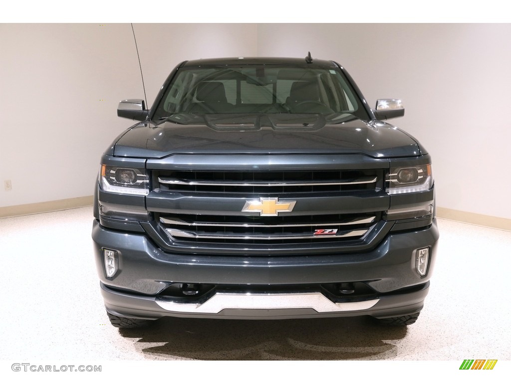 2017 Silverado 1500 LTZ Double Cab 4x4 - Graphite Metallic / Jet Black photo #2